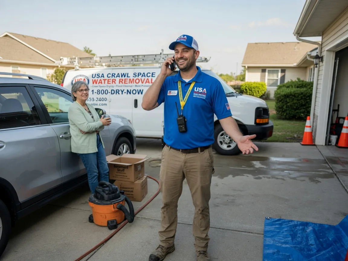 Crawl Space Water Removal Hebron, MD FAQs